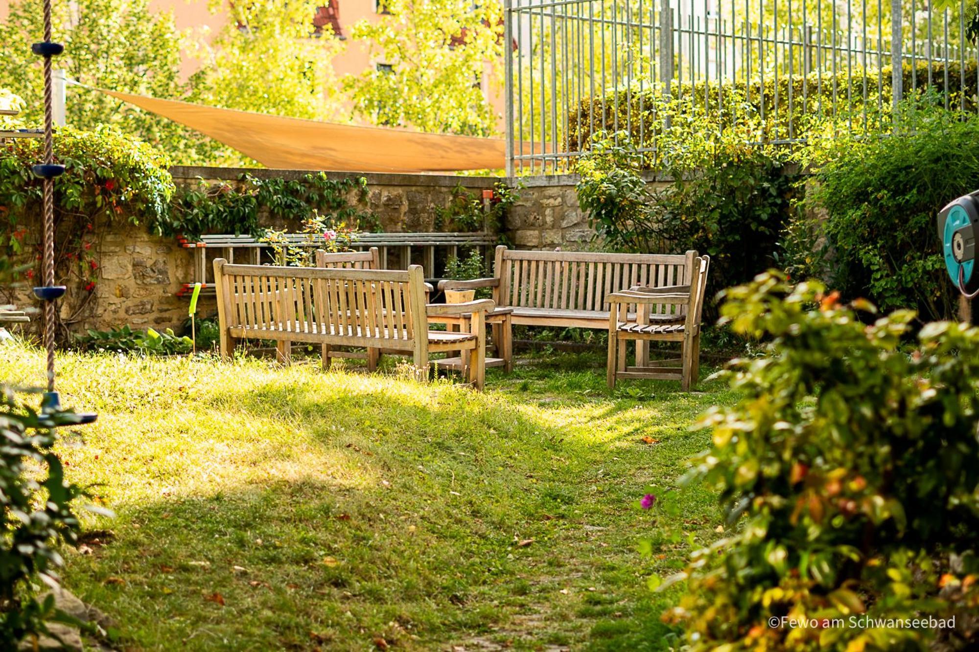 Fewo Am Schwanseebad Mit Garten - Ruhig, Familienfreundlich Und Zentrumsnah Weimar  Buitenkant foto
