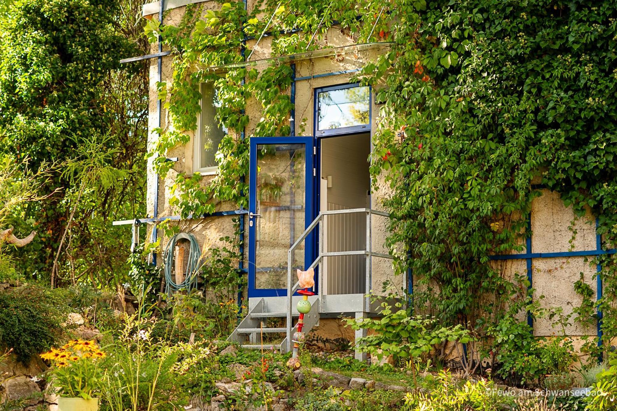 Fewo Am Schwanseebad Mit Garten - Ruhig, Familienfreundlich Und Zentrumsnah Weimar  Buitenkant foto